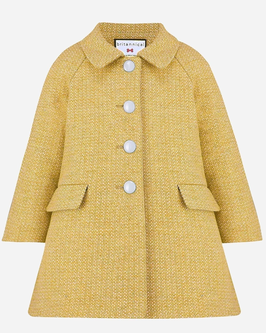 J.Crew Honey Wool Coat for Girls | Islington Style Winter Jacket