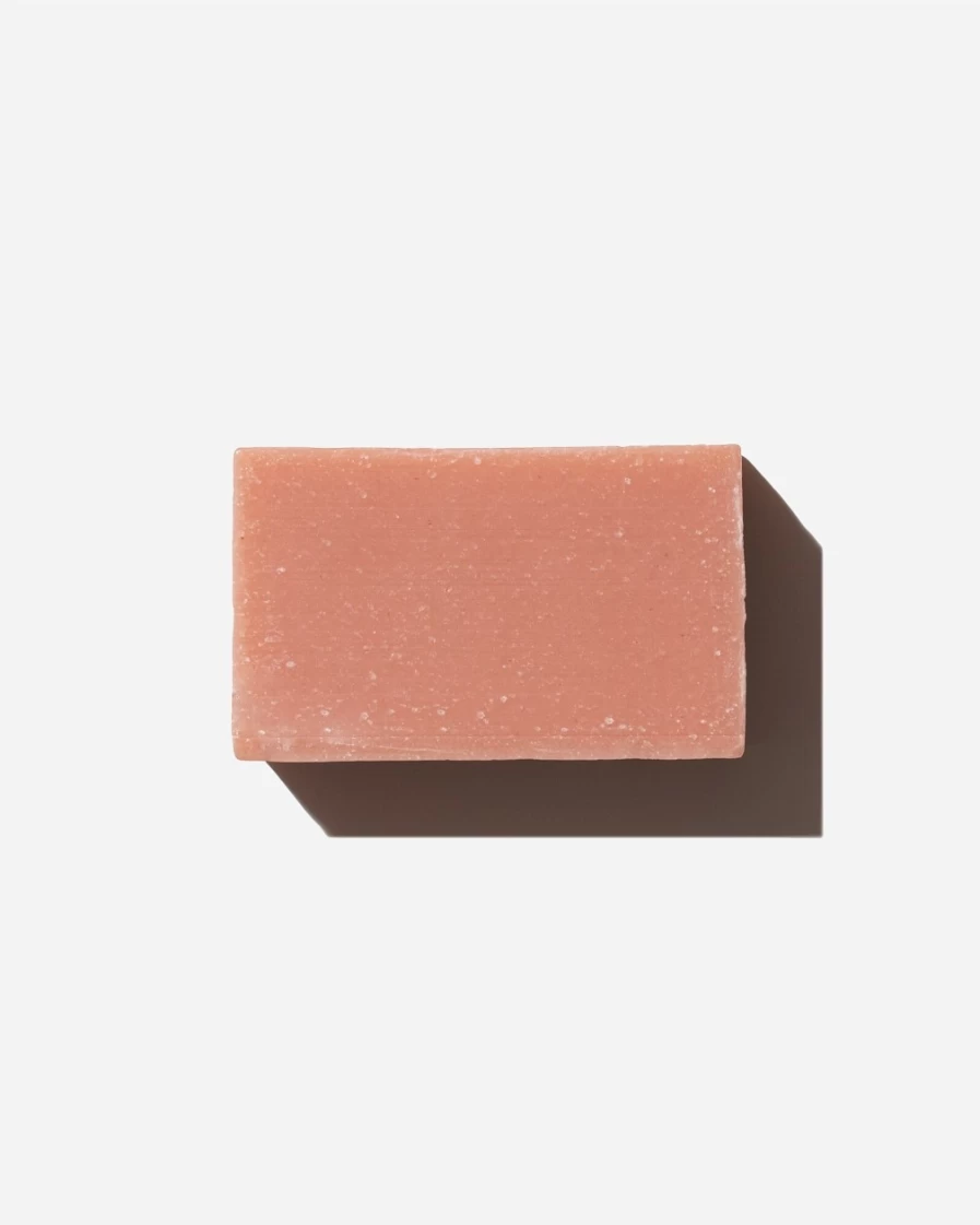 J.Crew Pink Clay Bar Soap - Sade Baron La Rose Sensitive for Delicate Skin