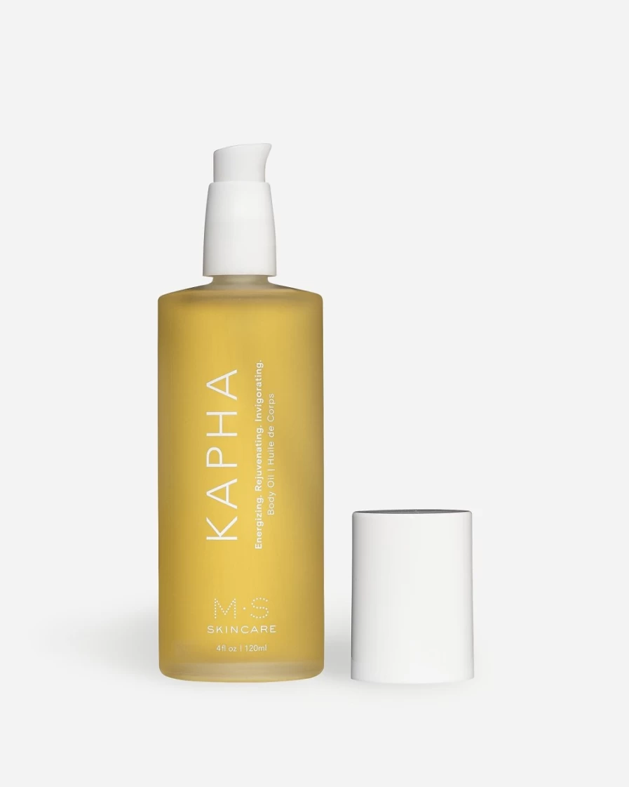 J.Crew Orange Energizing Body Oil - M.S. Skincare Kapha Hydrating & Revitalizing