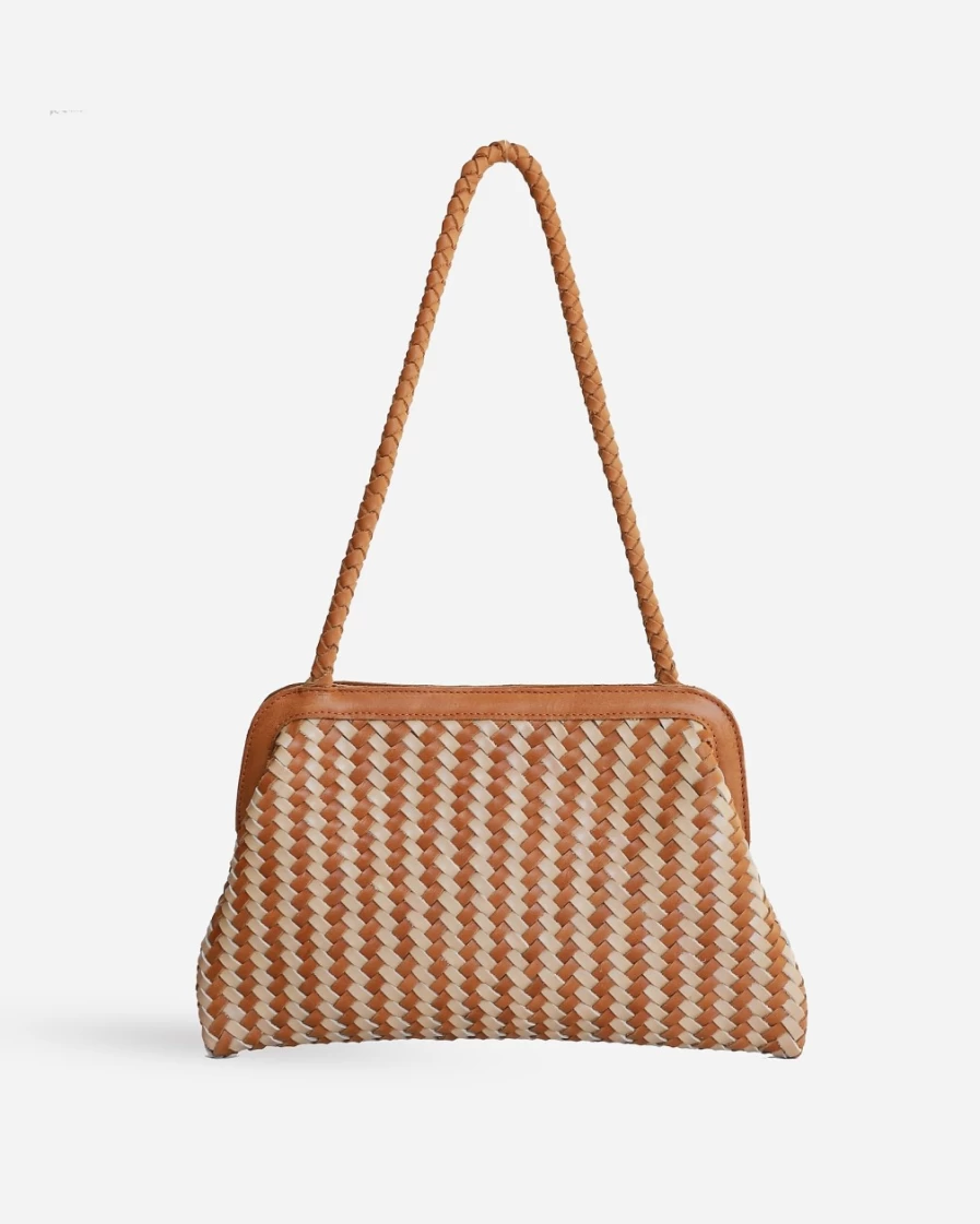 J.Crew Women's Brown Multi Le Sac Bag - Bembien® Crossbody Handbag