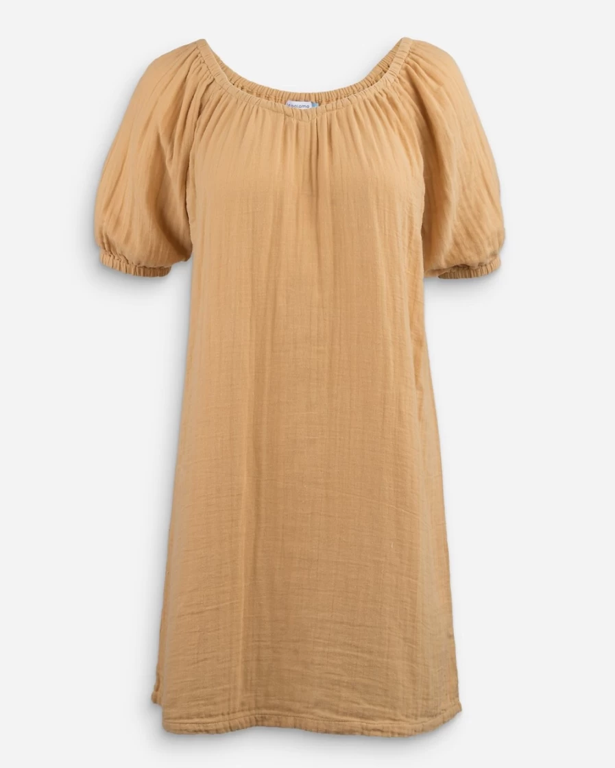 J.Crew Women's La Paloma™ Parker House Dress in Pale Chamois