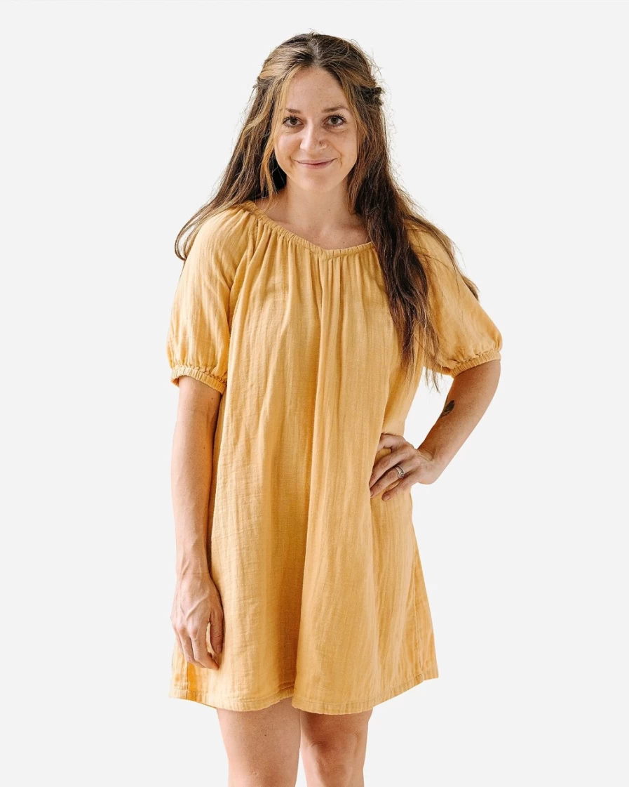 J.Crew Women's La Paloma™ Parker House Dress in Pale Chamois