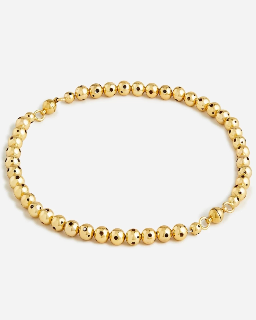 J.Crew x Paula Mendoza Limited Edition Gold Convertible Bracelet Set for Women
