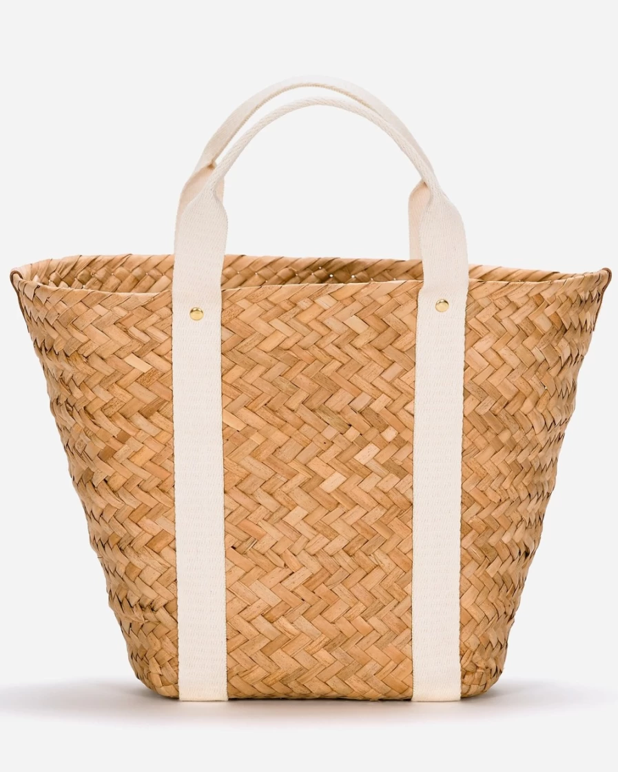 J.Crew Women's Ivory White Colbie Tote Bag by Kayu