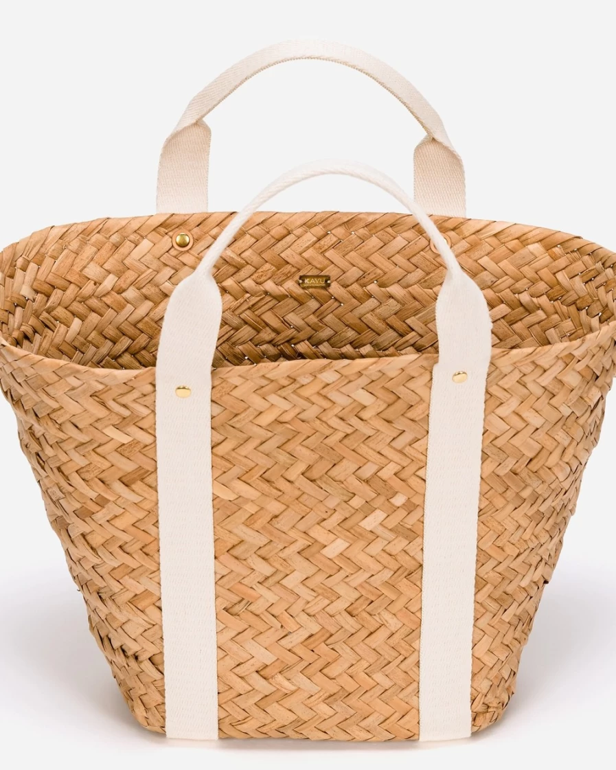J.Crew Women's Ivory White Colbie Tote Bag by Kayu