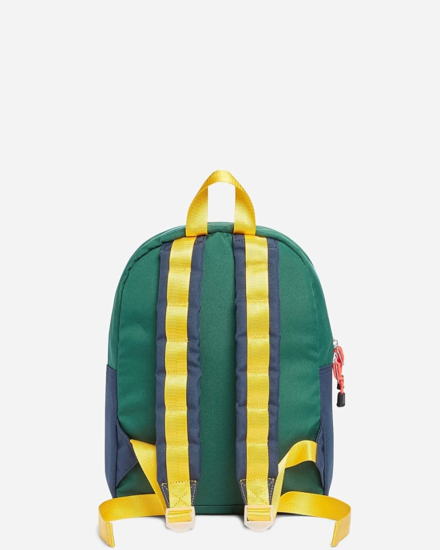 J.Crew Boys' Green Multi Mini Kane Backpack for Kids | State Bags Collection