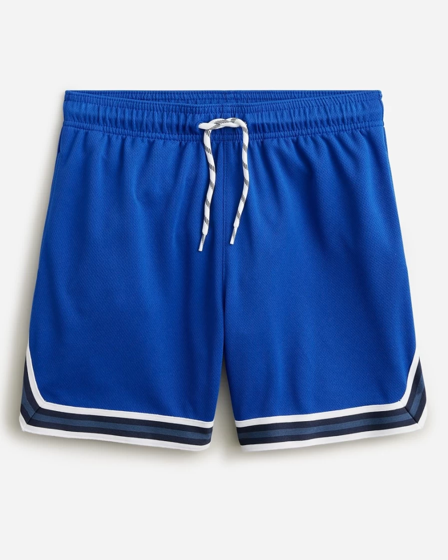 J.Crew Boys' Regal Blue Mesh Active Athletic Shorts for Kids