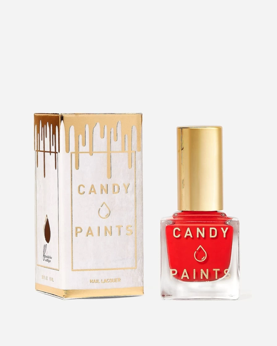 J.Crew Nude Nail Lacquer - Candy X Paints Dee Dee Red