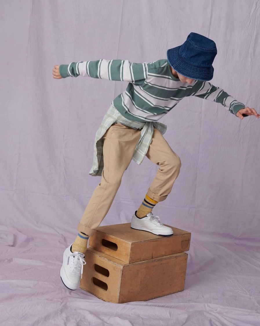 J.Crew Boys' British Khaki Chino Dock Pants for Kids