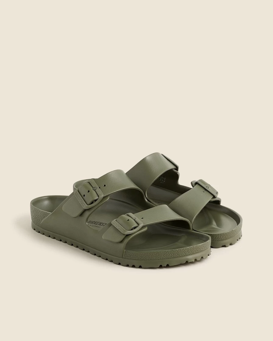 J.Crew Men's Khaki Arizona EVA Sandals by Birkenstock