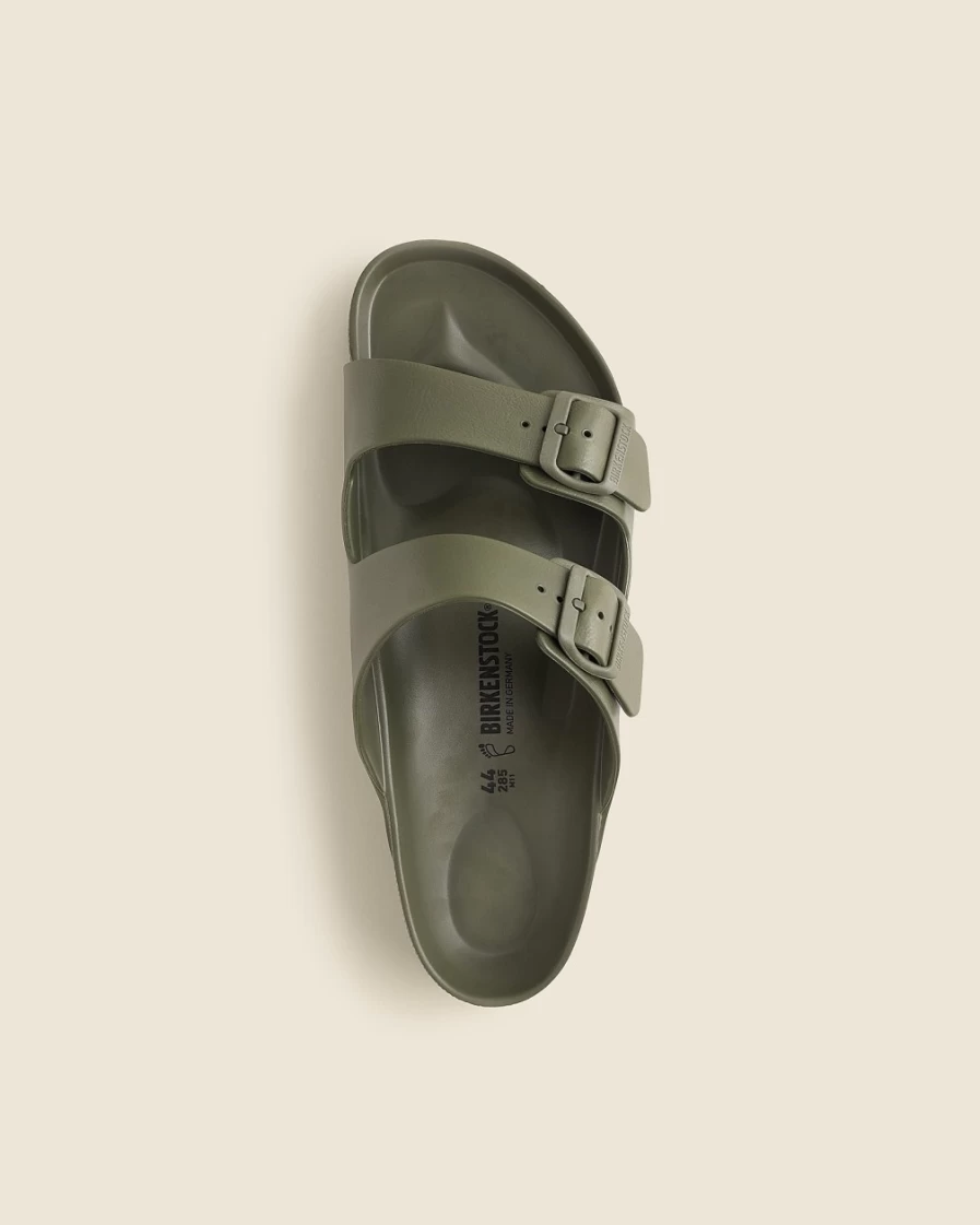 J.Crew Men's Khaki Arizona EVA Sandals by Birkenstock