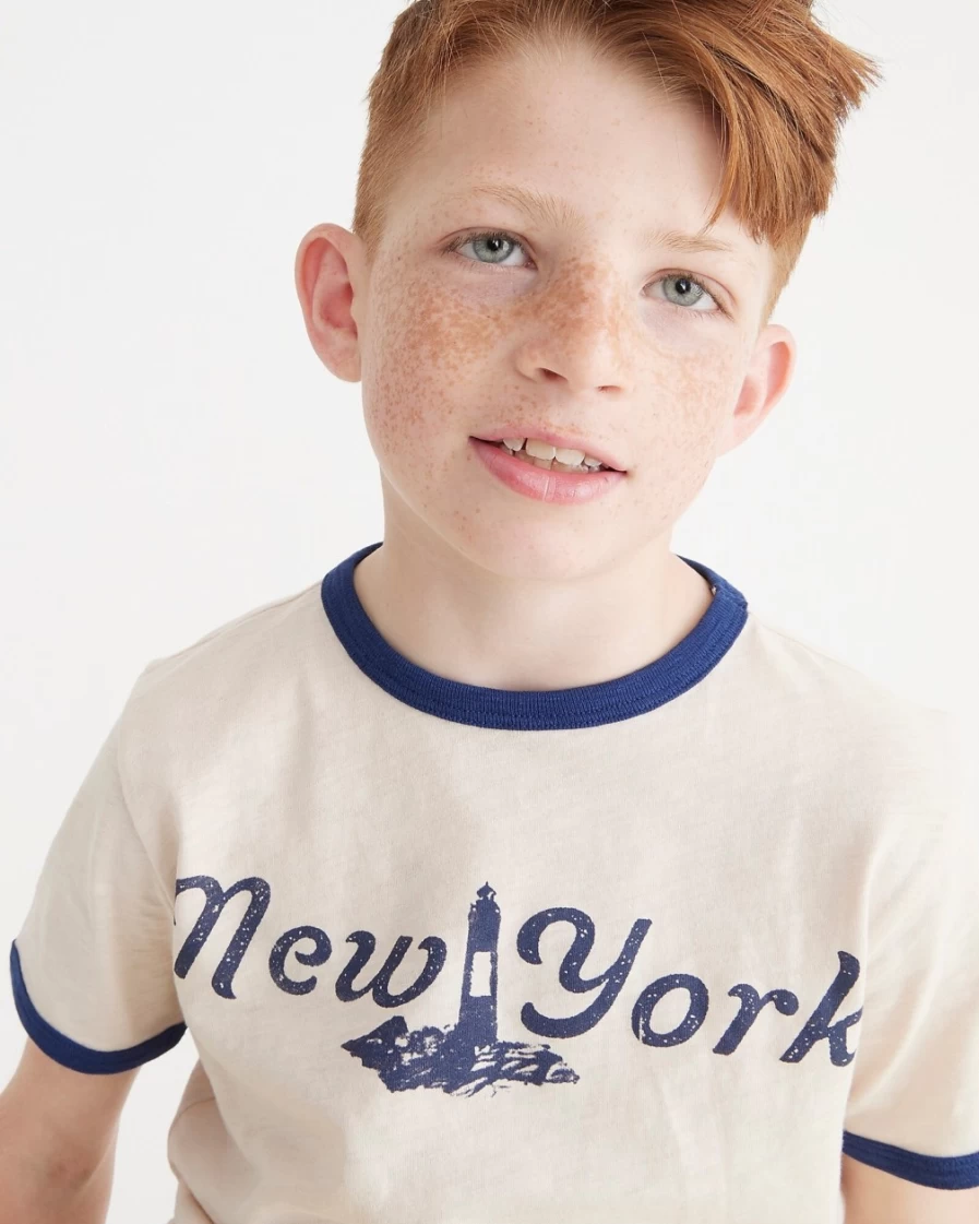 J.Crew Boys' New York Graphic Short-Sleeve T-Shirt for Kids