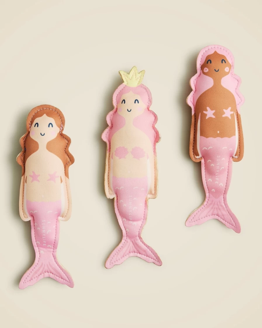 J.Crew Girls' Treasure Rose Mermaid Dive Buddies – Kids' Water Toy by Sunnylife™
