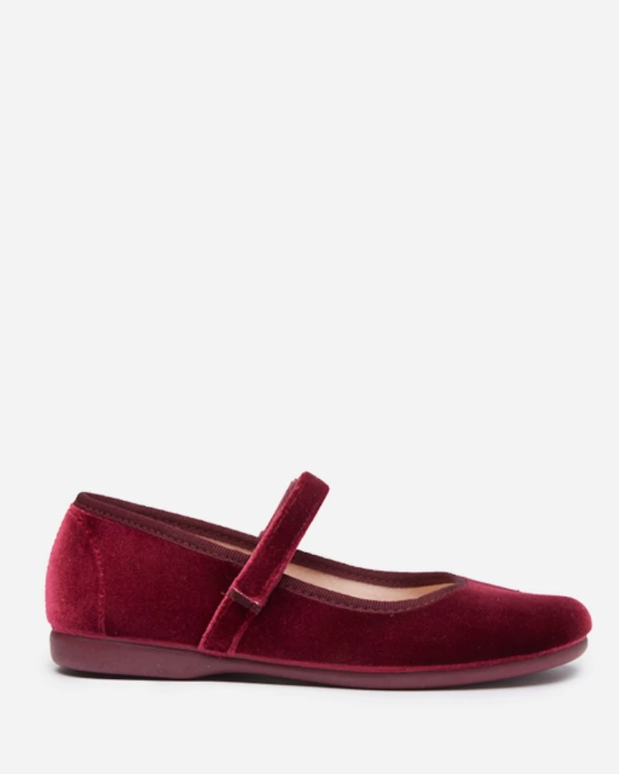 J.Crew Girls' Dark Red Childrenchic® Classic Mary Jane Shoes