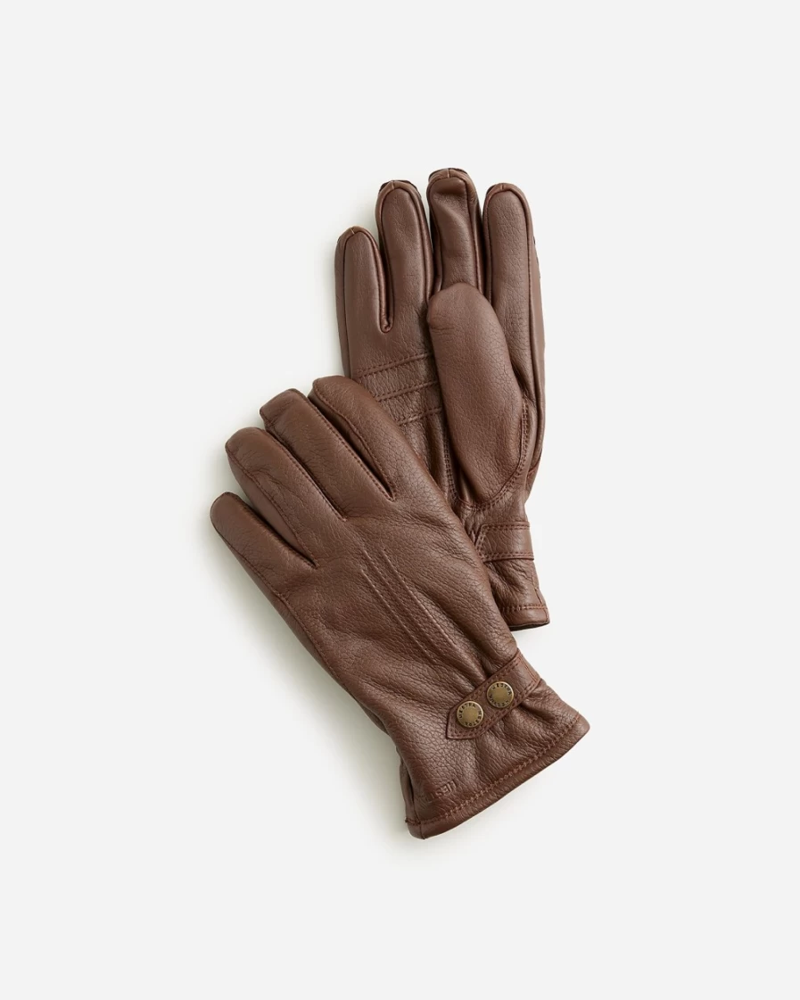 J.Crew Men's Hestra® Gloves with Primaloft® Insulation in Chocolate