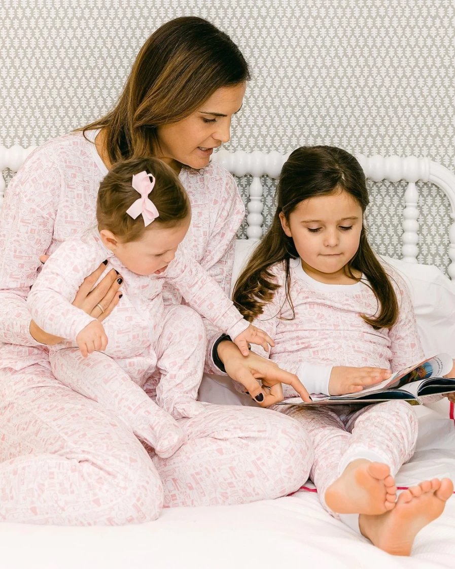 J.Crew Girls' Pink New York City Two-Piece Pajama Set | Joy Street Kids™