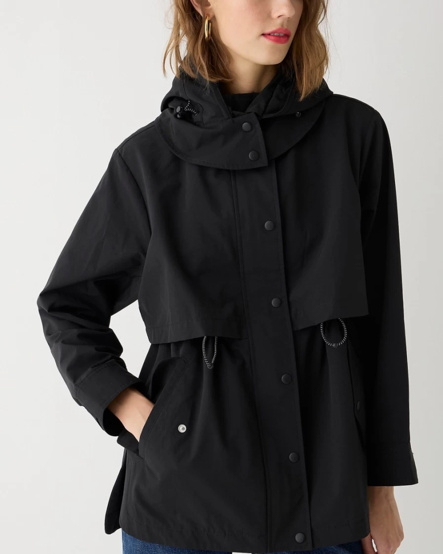J.Crew Women's Black Lightweight Jacket – Perfect for Any Season