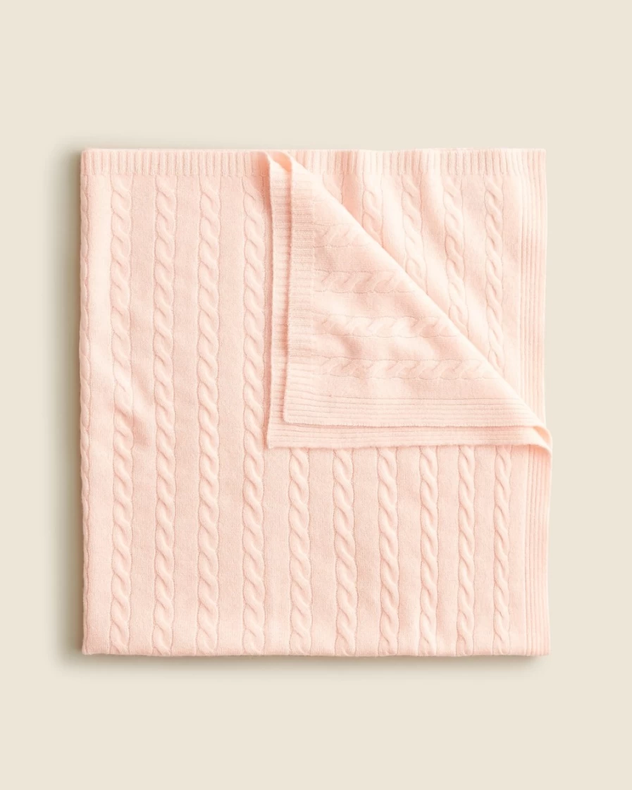 J.Crew Warm Quartz Limited-Edition Baby Cashmere Blanket for Infants