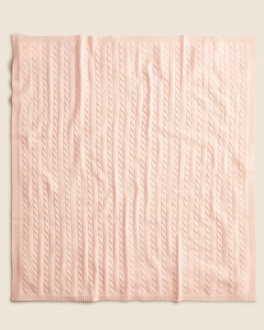 J.Crew Warm Quartz Limited-Edition Baby Cashmere Blanket for Infants